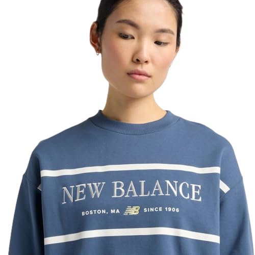 New Balance Women's Athletics Nautical Lobster Crew4