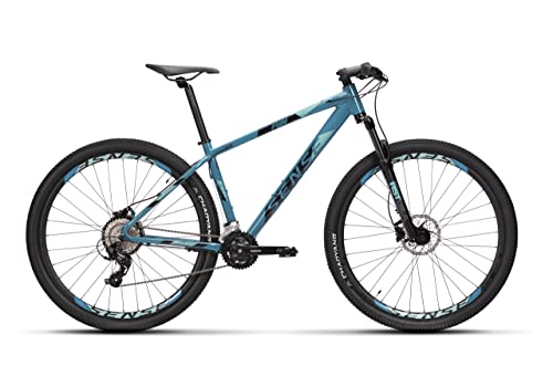 BICICLETA MTB SENSE FUN COMP 2021 - ACQUA E PRETO