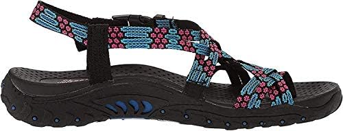 Skechers Cali Women's Reggae Loopy Toe Ring Sandal, blue/pink, 8 M US | Image 5