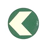 Flèche de marquage au sol phosphorescente Ø 12,5 cm