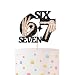 6-7 Six Seven Cake Topper, Funny Six Seven Birthday Cake Topper, I Was 6 Now I’m 7 Cake Decor for Birthday/Anniversary Party Decoration