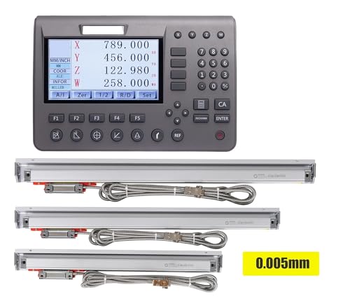 Display Digital LCD 4 Ejes Metalico Linear Encoder miniatura 2