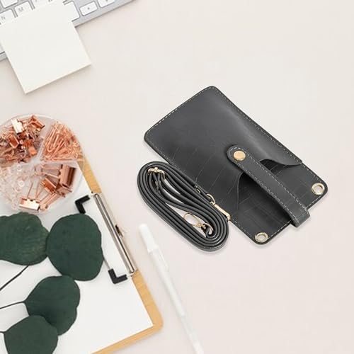 Image of Bagsy Malone Women's Small Cross-Body Phone Bag Stylish Vegan Leather Mobile Cell Phone Holder Pocket Purse Wallet Sling Bag Mini Shoulder Bags