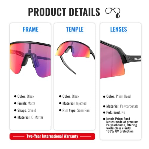 Image of Oakley SUTRO LITE SWEEP OO9465 Shield Sunglasses With Official Eyewear Kit
