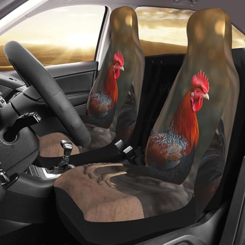 Housses de siège de voiture coq respirantes pour protéger des taches et de l'usure