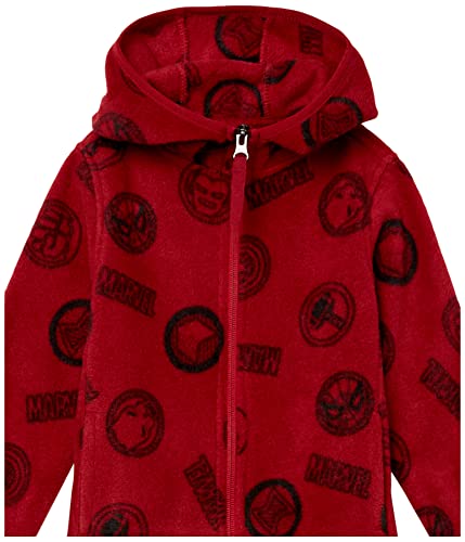 Image of Amazon Essentials Disney | Marvel | Star Wars Boys and Toddlers' Polar Fleece Full-Zip Hooded Jacket
