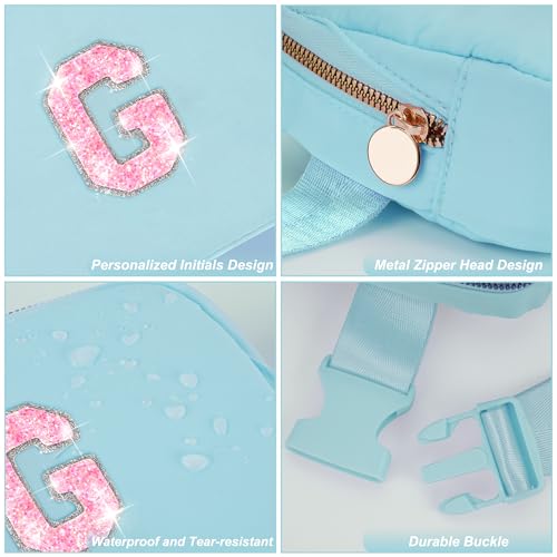 Image of Uygafly Gift for Teen Girls Kids Daughter Her - Birthday Gifts for 3 4 5 6 7 8 9 10 11 12 13 Year Old Girls,Fanny Pack Crossbody Bag Purse Belt Bag Cute Trendy Stuff | Blue,G