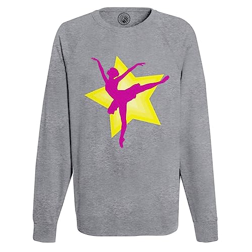 Sweat Homme Silhouette Rose Danseuse Étoile Finitions Soignées