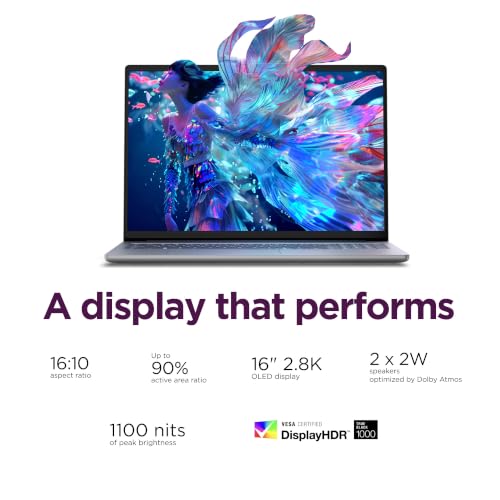 Image of Lenovo IdeaPad Pro 5i - Premium Laptop - Copilot+ PC - Intel Core Ultra 7 Processor 356H - 16 inch 2.8K OLED Display - 32GB RAM - 1TB SSD Storage - NVIDIA GeForce RTX 5050 GPU - Luna Grey