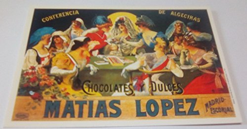 Générique Bombones Matias Lopez – Pub Retro – 10 x 15 cm – Tarjeta Postal