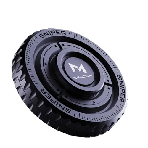 Sniper EDC フィジェットおもちゃ ファッションミニストレス解消 グッズ Fidget Toy 自閉症のADHDおもちゃ 暇つぶし 大人 リラックスおもちゃ 誕生日プレゼント (黒)