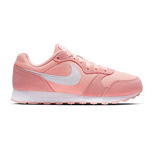 Nike MD Runner 2 PE (GS) Zapatillas de Atletismo, Niños, Multicolor (Coral Stardust/White 000), 36.5 EU (4 UK)