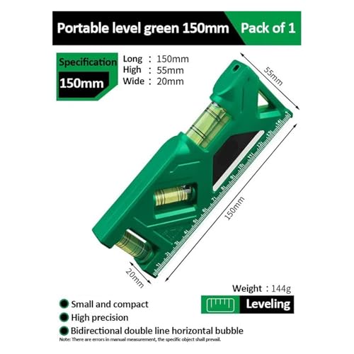 Buscador Digital de Ángulos con Nivel Magnético Verde 150mm miniatura 2