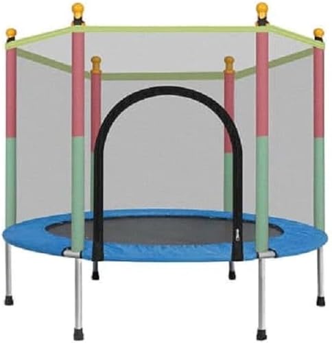 Kids Trampoline with Safety Enclosure Net