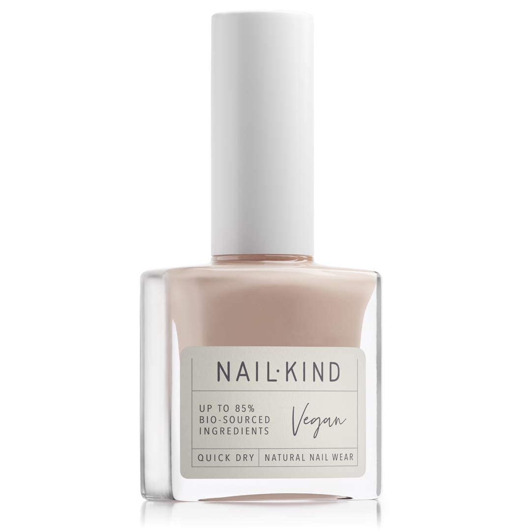 NAILKINDNude Pink Nail Polish - Nude & Proud - Classic - Natural-Finish Nail Varnish - Vegan Nail Lacquer - Peta Certified Cruelty Free - Quick Drying Long Lasting - Chip Resistant Manicure - 8ml