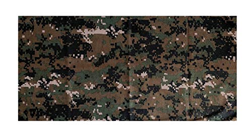 NICKSTON 6 cachecóis camuflados NC multifuncionais, sem costura, de microfibra, proteção contra poei