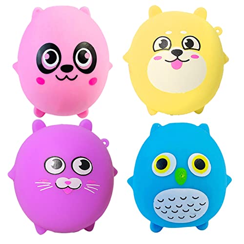 Smalibal Stress Relief Toy Relieve Boredom Children Squeeze Fidget Colorful Owl Doll Toy Lovely Random Color #TOP12