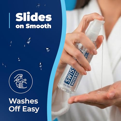 Image of Swiss Navy Premium Water-Based Lubricant - 8 oz | Lubricating Gel for Men, Women & Couples - Toy Safe - Non-Staining Formula - Compatible with Latex & Condoms