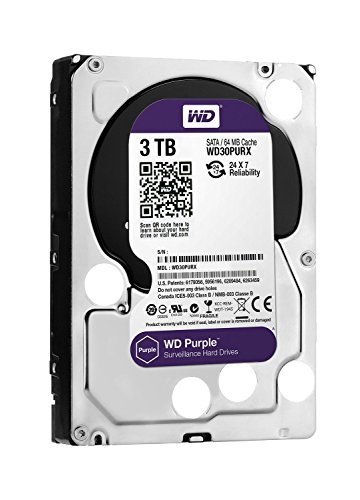Amazon.co.jp: WD Purple 3TB Surveillance Hard Disk Drive - 5400