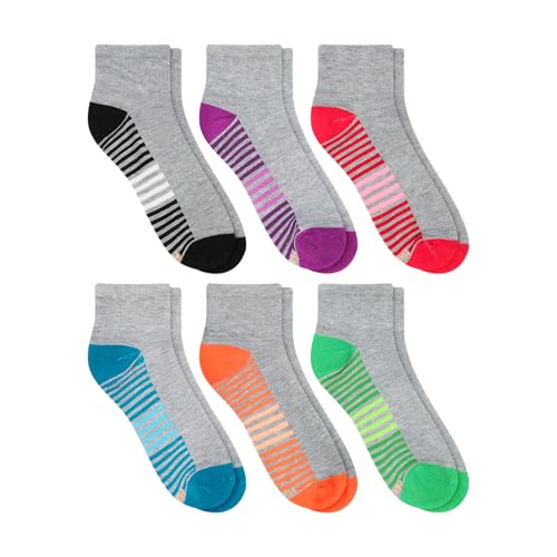 Image of Hanes Women's 6-Pair Comfort Fit No Show Socks