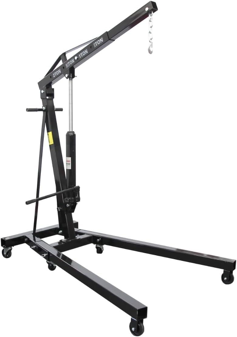 ELMAG Werkstattkran Profi Crane 2000 | Traglast 2000 kg | Hubbereich 0-1890 mm | Motorkran | Motorheber