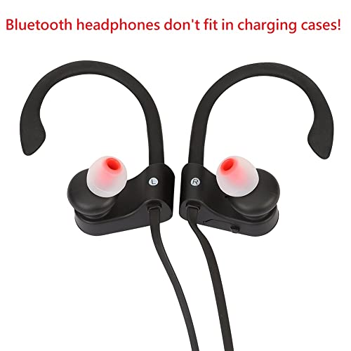 Image of Earbud Replacement Tips Silicone Earbud Tips Headphone Earbud Tips Ear Gels Fit for Inner Hole from 3.8mm - 5.1mm Earphones 9 Pairs S /M /L Clear Red