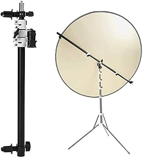 Selens Telescopic Reflector Holder Extendable Boom Arm 360 Degree Swivel with Adjustable Length