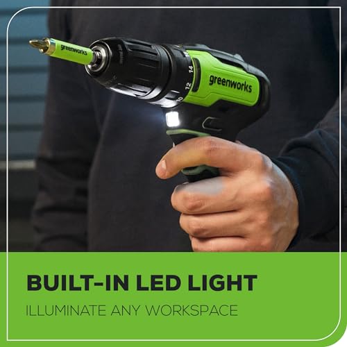 Greenworks DD24L1520 24V Brushless Cordless 1/2-Inch Drill / Driver thumb #9