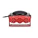 Car Ceramic Heater Cooling Fan 3-Outlet Defroster Defogger Window Screen Demister Hot Warm 12V 150W (Red)
