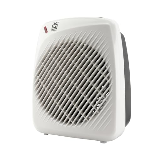 Calefactor Bajo Consumo 2000 W, 3 Modos, Ajuste en varias etapas – protección antivuelco y contra sobrecalentamiento, Para Casa, Habitaciones y Oficinas   color: blanco