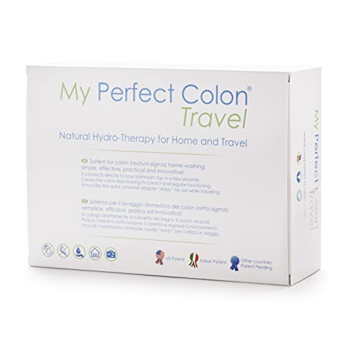 Enema kit My Perfect Colon CARE TRAVEL, Lavativa Colon Casera, se Conecta al Grifo, Limpieza Colon, Lavado Intestinal, Ideal en caso de Estreñimiento, Adaptador incluido para Viaje, Producto italiano - imagen 2