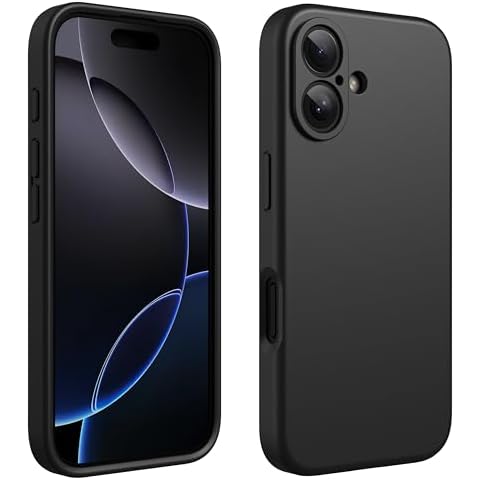 CALOOP Slim-Fit Liquid Silicone iPhone 16 Case Cover