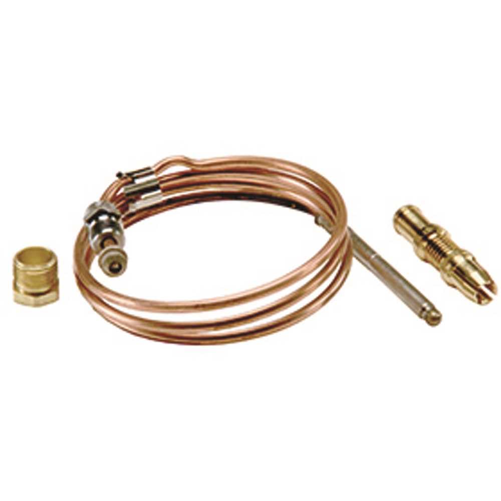 Robertshaw Repl Thermocouple,Snap Fit,48 in