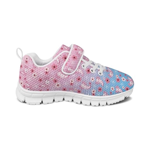 Kids Sneakers for Boys Girls Single Buckle Running Tennis Shoes Breathable Lightweight Sport Athletic Shoe for Little Kids Size 11-15 White Sole2