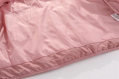 Little Girls Boys Fur Trim Winter Warm Button Pocket Down Jacket Coat Windproof Puffer Outerwear4