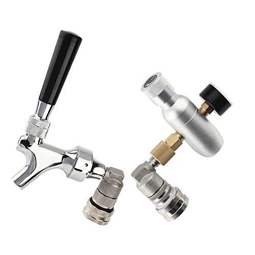 Verrou à boule, verrouillage à boule pour bière maison - Connecteur rapide en acier inoxydable MFL0,6 cm + cercle de liquide - Image 4