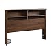 Sauder 415997 Rum Walnut Finish County Line Full/Queen Bookcase Headboard