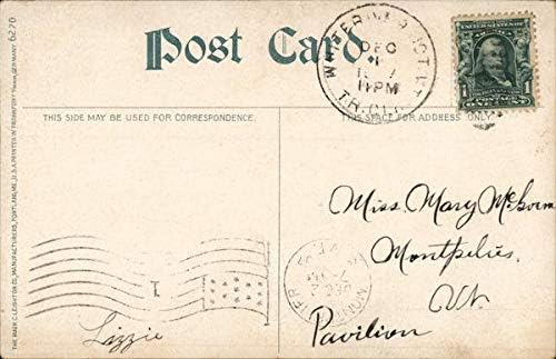 Miniatura 2 de Junction House White River Junction, Vermont VT Original Antique Postcard 1907