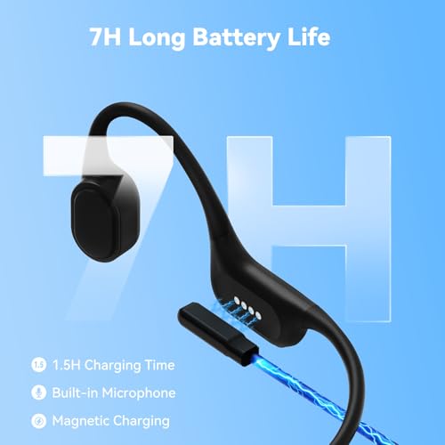 Bone Conduction Swimming Headphones,IP68 Waterproof Underwater Swim Earbuds - image 7