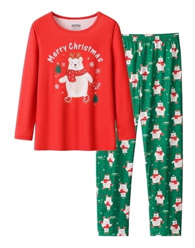 Image of Tie Dye Pajamas for Girls Soft Butterfly Sloth Fall Clothes Big Kids Sleepwear 2-Piece Long Sleeve Set Size 6-16