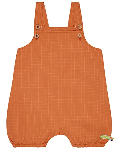 Salopette enfants unisexes loud + proud en fin carrelage de coton bio GOTS