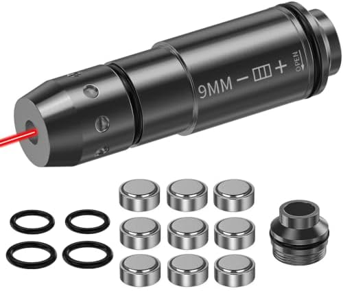 9mm Laser Training Cartridge for Dry Fire Practice