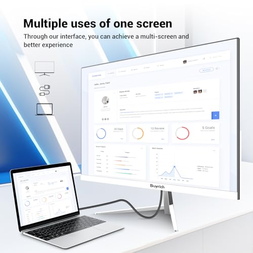 Image of 24 Inch FHD 1080P 100Hz Computer Monitor, Built-in Speakers,VA Panel with 3000:1 Contrast, AMD FreeSync, HDMI Ports, HDR & Low Blue Mode, Ergonomic Tilt for Home Office