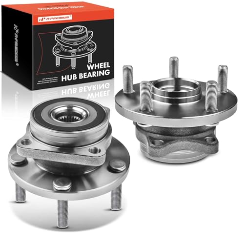 A-Premium 2 x Wheel Bearing and Hub Assembly with 5-Lug Compatible with Subaru Outback Legacy 2015-2020, Forester 2019-2021, Impreza 2004-2014, Ascent 2019, WRX STI 2013-2019, WRX 2015-2019, Tribeca