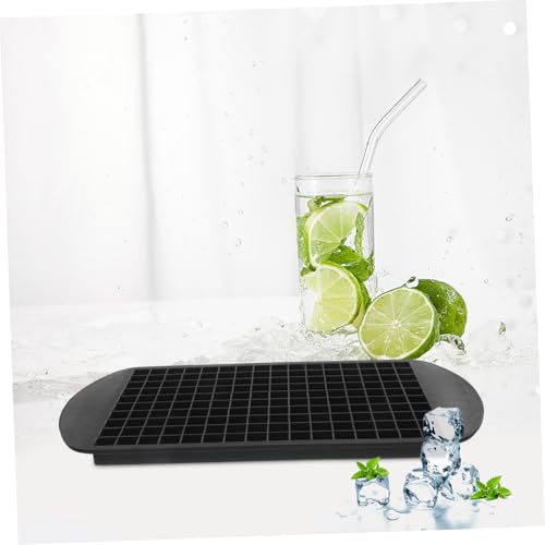 2 piezas bandeja de cubos de hielo de silicona cuadrada mini miniatura 5