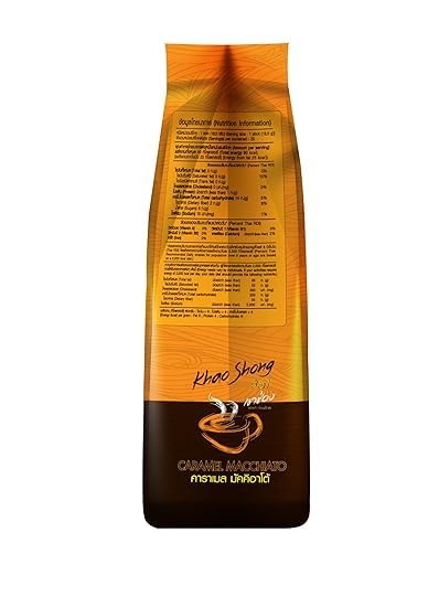 Image of Khao Shong 3-in-1 Instant Coffee Mix - Premium Thai Coffee, Aromatic & Full-Bodied | Hazelnut Flavors | Smooth, Creamy, Low Fat, No Cholesterol (Hazelnut Blend)
