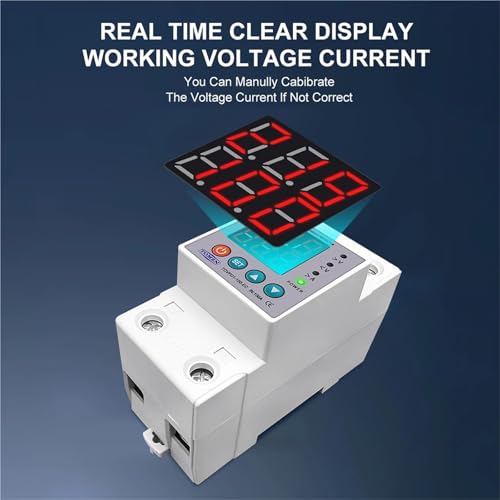 Protector de sobretensión carril DIN 230V 100A regulable para control de corriente 3