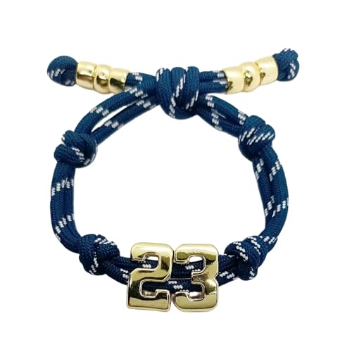 SHXLONG Custom Bubble Number Bracelet, Personalized Woven Number Bracelets for Women, Colorful Handmade Rope Knotty Gift for Mom, Daughter, Wife, Best Friends