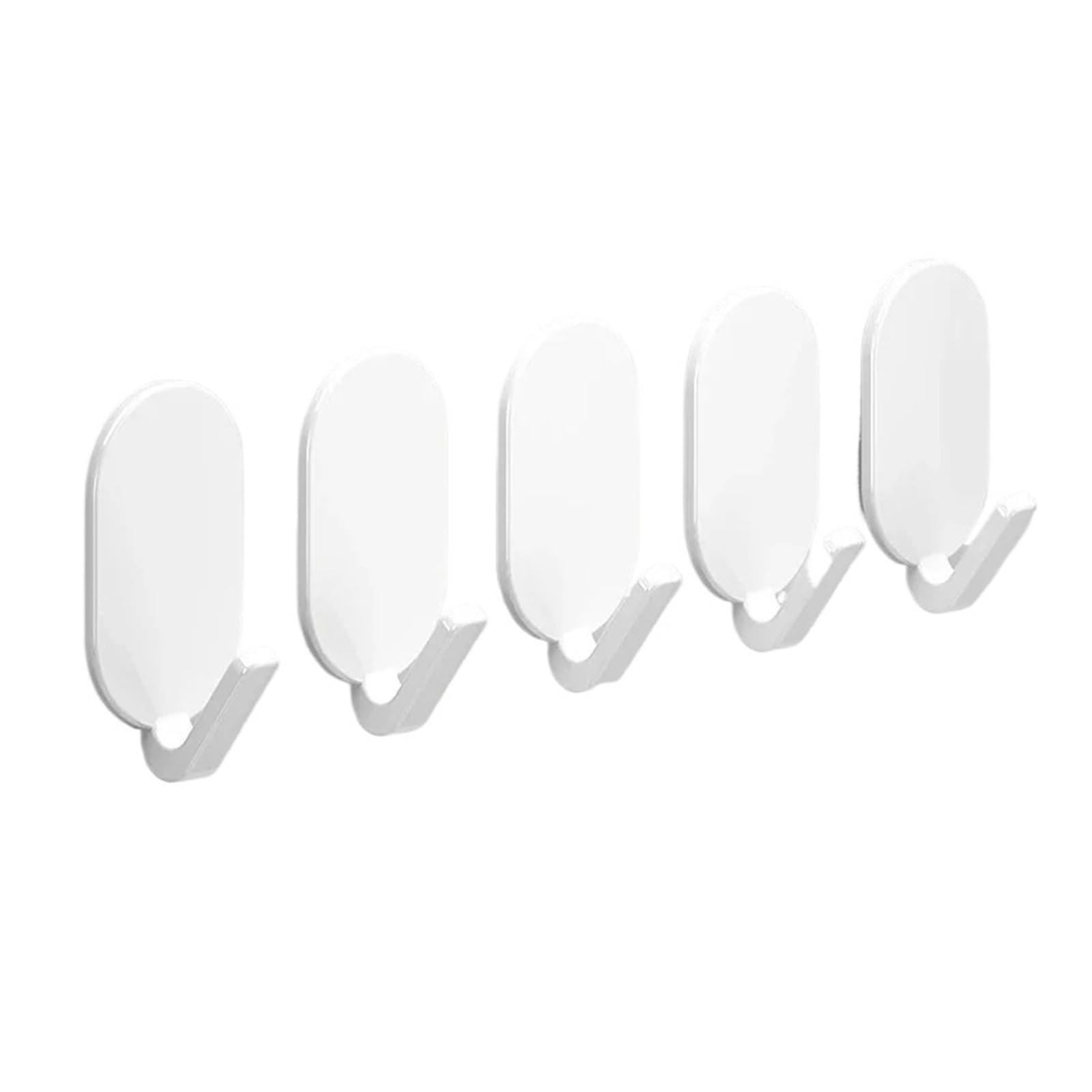 ZGUOUZANTYE 5Pcs Self Adhesive Wall Hooks For Home Kitchen Bathroom
