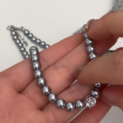 Collier de perles polyvalent ZXLIHS avec bracelet pour sublimer vos tenues de bureau